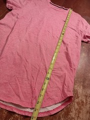 Hollister Men’s Salmon Must Have Collection Curved Hem T-shirt Size Large