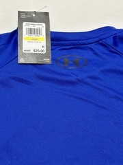 Under Armour UA Tech 2.0 Short Sleeve Shirt Mens Size Medium Blue NWT New
