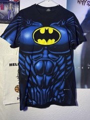 1997 Batman And Robin Batsuit Aop Shirt Size Large