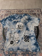 Alab Never Grow Up Tie Dye Tee Shirt Pre Owned Excellent