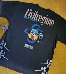 Civil Regime One Piece Namis Rise American Classic Oversized Tee Size Medium