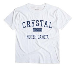 Crystal North Dakota ND T-Shirt EST