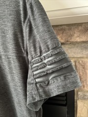 American Eagle Shirt T-Shirt Outfitters Active Flex Gray Medium