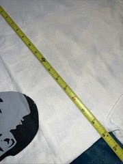 Vintage Fruit On The Loom Y2K Martin Luther King Double Print T Shirt