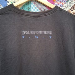 * VTG 2007 Mountain Dew Tranformer Movie Promo Tee Shirt Black Size Large 2007