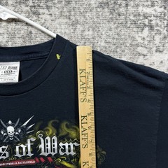 7.62 Design Men’s 2XL Ghosts Of War Military Shirt US Navy Black Graphic Logo