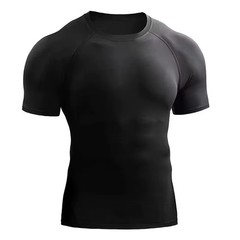 Men’s Quick Drying Outdoor Sports T-Shirt Tee Shirt Stretch Fit Running Fitness