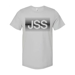 Christian Unisex Short Sleeve Graphic Tee With Halftone Logo Design For Church B