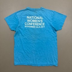 VTG RARE 1977 Women On The Move Original National Conventional T Shirt Feminist