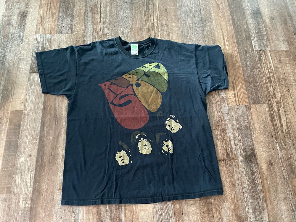 The Beatles Rubber Soul 2XL TShirt Black By Apple 2005