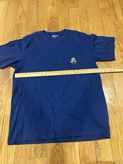 Keith Haring Uniqlo UT Shirt Large L Blue Pop Art Pocket Graphic Short Sleeve