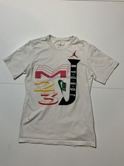 Air Jordan Nike Retro Graphic Michael MJ 23 Swoosh Jumpman S/S T-Shirt Sz. S