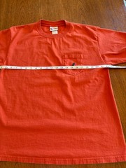 Vintage 90s Y2K Walt Disney World Embroidered Mickey Mouse Pocket T Sz L USA