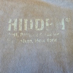HIDDEN NY TEE MED COLLAB ASICS ARSHAM APLASTICPLANT DISCOUNT MADE IN USA NEW!