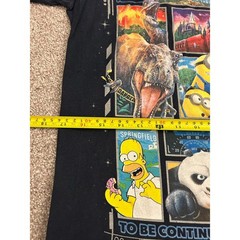 Universal Studios Orlando Resort T Shirt Small Black Excellent Epic Adventures