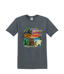 T-Shirt S to 2XL 3XL – ISLAND TIME relax resort neon fun adult