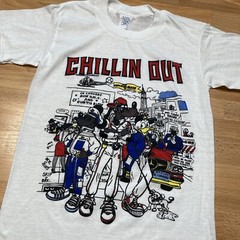 Run DMC Shirt XS Vintage 80s 90s Disney Parody Cartoon Chillin Hip Hop Rap Tee
