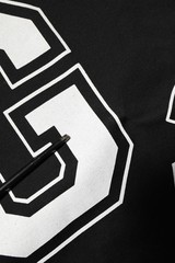 DOLCE & GABBANA T-shirt Black Cotton Letter Print Short Sleeve IT48/US38/M $900