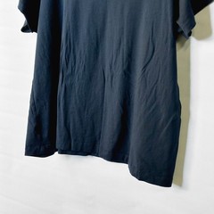 Uniqlo Mens T Shirt XXL Navy V Neck Short Sleeve Cotton Casual Basic Tee