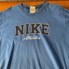 NIKE T SHIRT XL VINTAGE 90s Gray Tag Made In Honduras Of Us Fabric