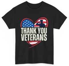 Thank You Veterans Day Memorial Day Partiotic Military Usa T-Shirt
