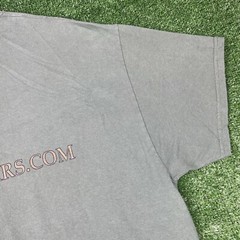 Y2K Blanco Cigars Tobacco 2000s Promo Tee Olive Green Shirt Men’s XL 24×29 -READ
