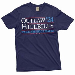 Men’s Trump 2024 T-shirt funny outlaw Hillbilly for president tee DJT trump tee