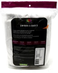 3 White Big Man 3XB 54-56 Inch A-Shirt Tanks Fruit Of The Loom 137-142 CM