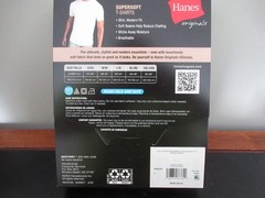 Hanes Mens T Shirts 2 pak Sz M White NIP Supersoft Tagless Free USA Shipping