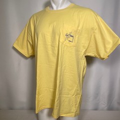 Guy Harvey Ocean Wide Marine Life Pocket Yellow T-Shirt Men’s XL NWT