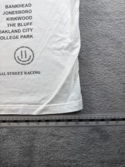 Milli Merch Milli Racing Atlanta I-285 Graphic T-Shirt White Size S