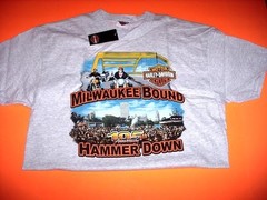 HARLEY 105TH ANNIVERSARY motorcycle chopper RALLY T SHIRT large xl 2xl new RARE