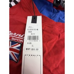 ETERNITY BC/AD men T Shirt 100%AUTHENTIC size EXTRA LARGE England MOTOR SPORTS
