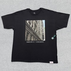 Diamond Supply Co Shirt Mens 2XL Black Culture Architects Graphic Short Sleeve