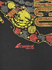 Mexico Carnival Cruise Shirt Tank Top Men’s Large Black Sleeveless Travel Beach