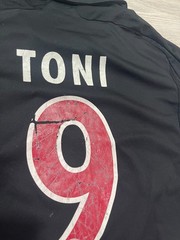 Bayern Munich 2007 2008 Cup Shirt Toni #9 Adidas Football Jersey Size L