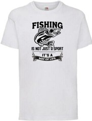 Fishing Sport Way Of Life Humour Novelty T Shirt Various Colours And Sizes