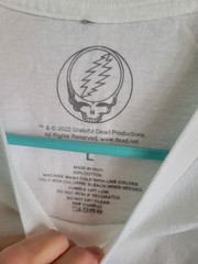 Grateful Dead Forever 21 Steal Your Face Mens Sz L Graphics Skull T-shirt Nwt