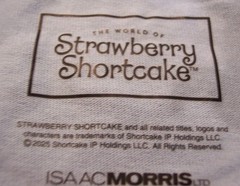 Vintage Style STRAWBERRY SHORTCAKE Spread Love T-Shirt MENS XL NEW w/ TAG