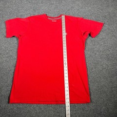 Champion Vapor Cotton Double Dry Shirt Mens XL T-Shirt Red Athletic Short Sleeve