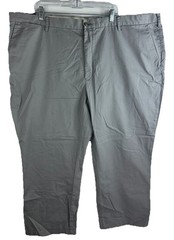NWT Polo Ralph Lauren 50×27 Soft Gray Flat Front Polo Chino Cotton Twill $84.99