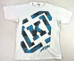 Vtg KREW T Shirt Skateboarding Street Crewneck Graphic Tee Mens Large Y2K 00s