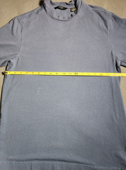 Axis LA T-Shirt Men Small Blue Short Sleeve Outdoor Round Neck Pull On