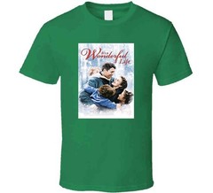 It’s A Wonderful Life Movie Tee Classic Holiday Film T Shirt