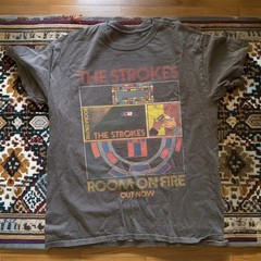 NEW! The Strokes T-shirt Rock Band Retro Unisex Charcoal T-Shirt S-5XL
