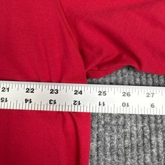 Left Coast Tee T Shirt Mens XXL Pima Cotton Crewneck Made in Peru Red