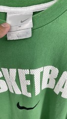 Nike Basketball Graphic T Shirt Green Short Sleeve Men’s XL Athletic Tee