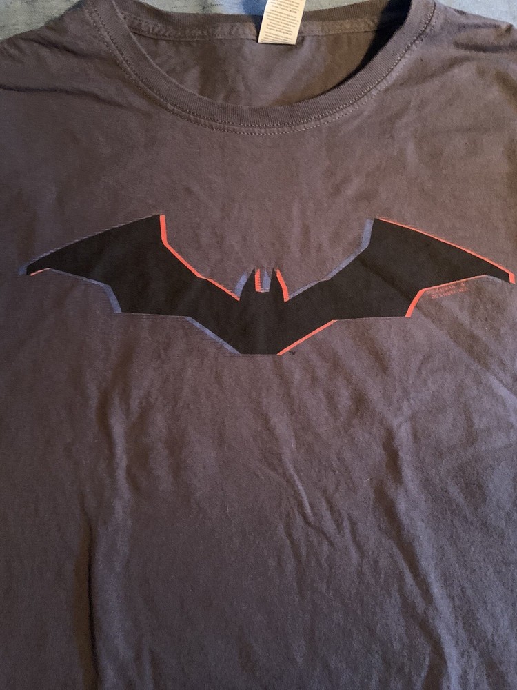 The Batman 2022 Tri-color Logo Shirt XL