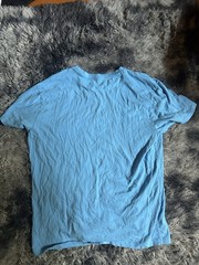 Aéropostale Men’s Blue Graphic Logo Crew Neck Short Sleeve T-Shirt L