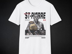 90s Bootleg Canadian MMA Fighter Vintage Graphic Tee T-Shirt